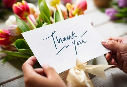 Thank-you-note: Personalize Value Added