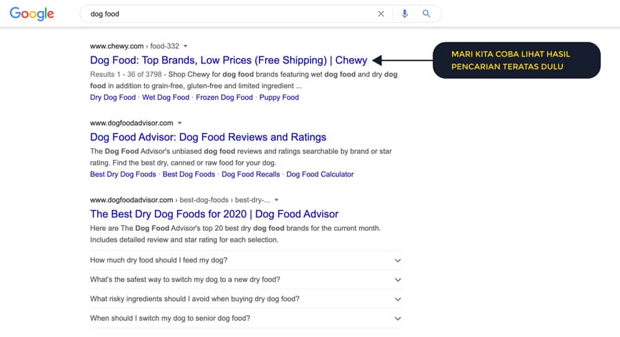 Dog-Food-Hasil-Search-di-Google
